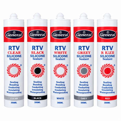 General RTV Silicone Color Lineup